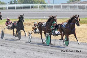 Harness races will be held at Shenandoah Downs October 1 & 2 and October 8 & 9. photo by Dee Leftwich.