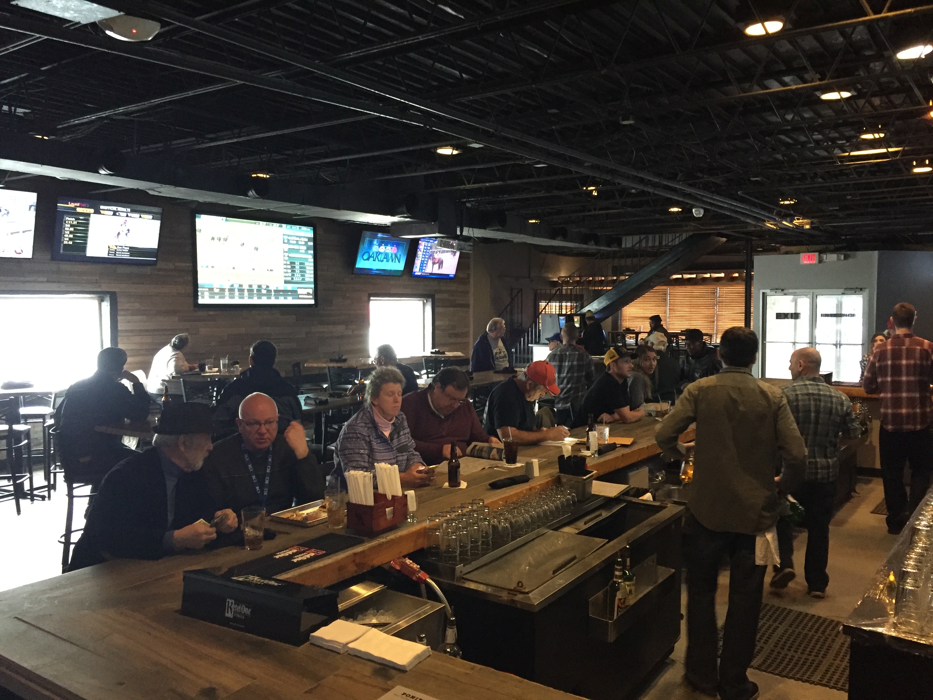 The OTB at Ponies & Pints handled over $668,000 in the month of February.